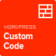 Fresh Custom Code – CSS/JS/PHP – WordPress Plugin