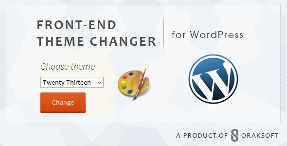 Front-end Theme Changer Plugin for Wordpress Preview - Rating, Reviews, Demo & Download