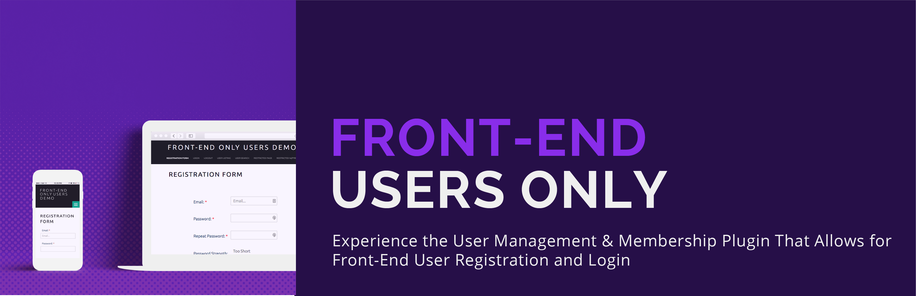 Front End Users Preview Wordpress Plugin - Rating, Reviews, Demo & Download