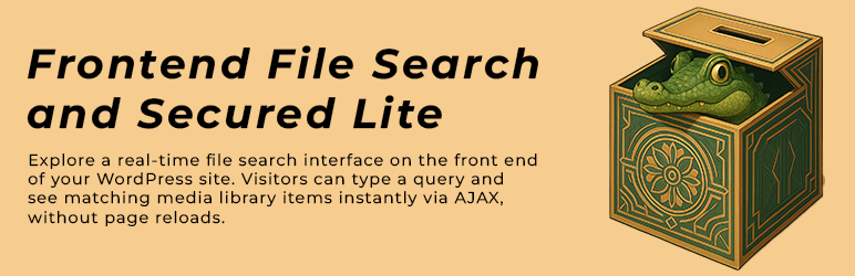 Frontend File Search And Secured Lite Preview Wordpress Plugin - Rating, Reviews, Demo & Download