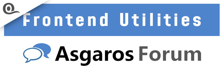Frontend Utilities For Asgaros Forum Preview Wordpress Plugin - Rating, Reviews, Demo & Download