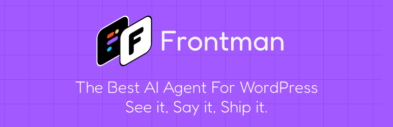 Frontman – Agentic AI Editor Preview Wordpress Plugin - Rating, Reviews, Demo & Download