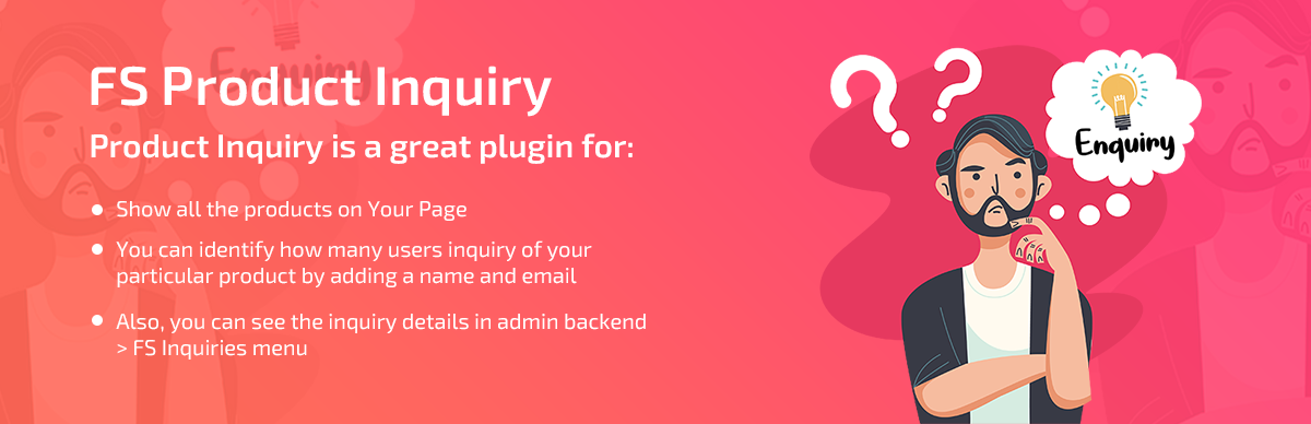 FS Product Inquiry Preview Wordpress Plugin - Rating, Reviews, Demo & Download