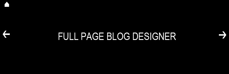 Full Page Blog Designer Preview Wordpress Plugin - Rating, Reviews, Demo & Download