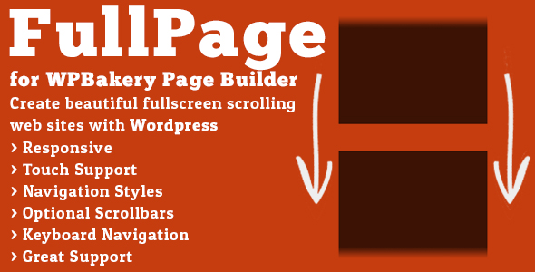 FullPage For WPBakery Page Builder Preview Wordpress Plugin - Rating, Reviews, Demo & Download