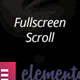 Fullscreen Scroll For Elementor