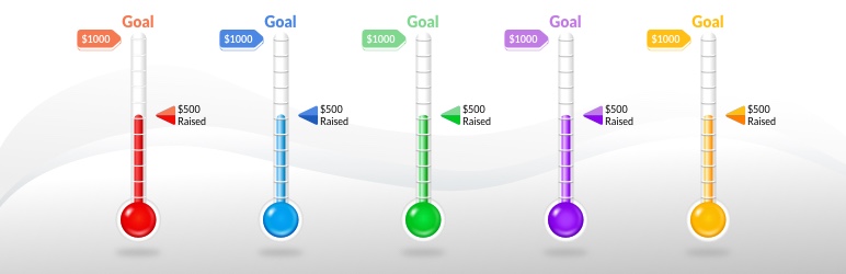 Fundraising Thermometer By CouponBirds Preview Wordpress Plugin - Rating, Reviews, Demo & Download