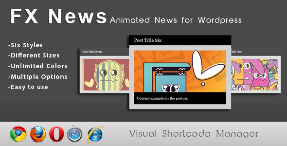 FX News | Wordpress Animated Shortcodes Preview - Rating, Reviews, Demo & Download