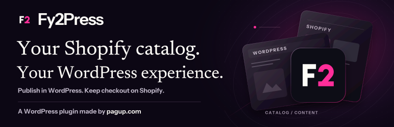 Fy2Press Catalog For Shopify Preview Wordpress Plugin - Rating, Reviews, Demo & Download