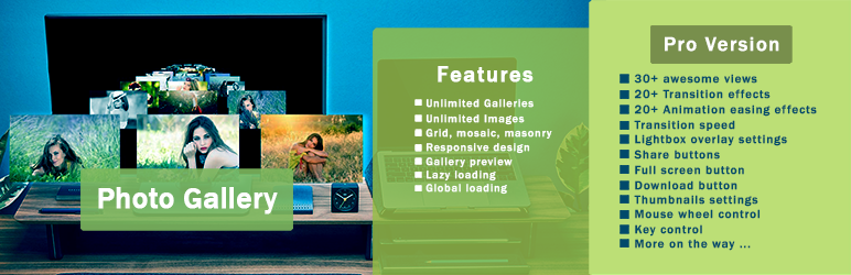 Gallery – Photo Gallery Preview Wordpress Plugin - Rating, Reviews, Demo & Download