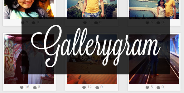 Gallerygram Preview Wordpress Plugin - Rating, Reviews, Demo & Download