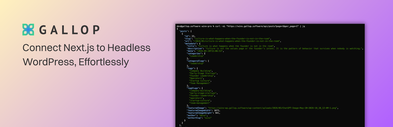 Gallop Preview Wordpress Plugin - Rating, Reviews, Demo & Download