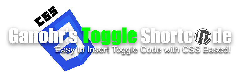 Ganohrs Toggle Shortcode Preview Wordpress Plugin - Rating, Reviews, Demo & Download
