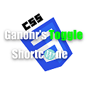 Ganohrs Toggle Shortcode