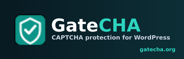 GateCHA CAPTCHA Preview Wordpress Plugin - Rating, Reviews, Demo & Download