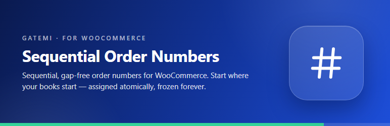 Gatemi Sequential Order Numbers Preview Wordpress Plugin - Rating, Reviews, Demo & Download