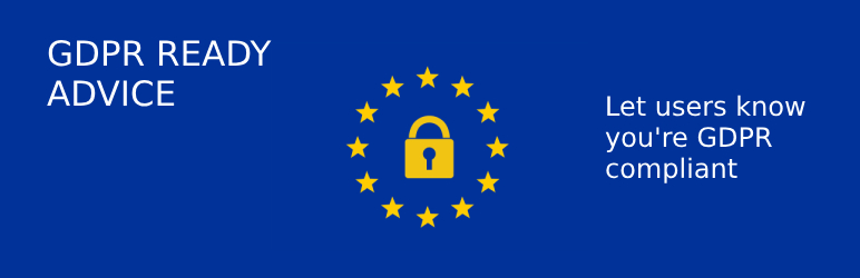 GDPR READY ADVICE Preview Wordpress Plugin - Rating, Reviews, Demo & Download