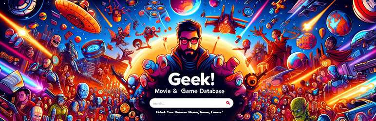 GeeK! – Movie & Game Database Preview Wordpress Plugin - Rating, Reviews, Demo & Download