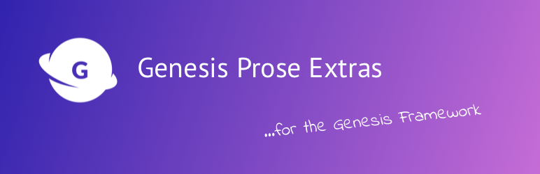Genesis Prose Extras Preview Wordpress Plugin - Rating, Reviews, Demo & Download