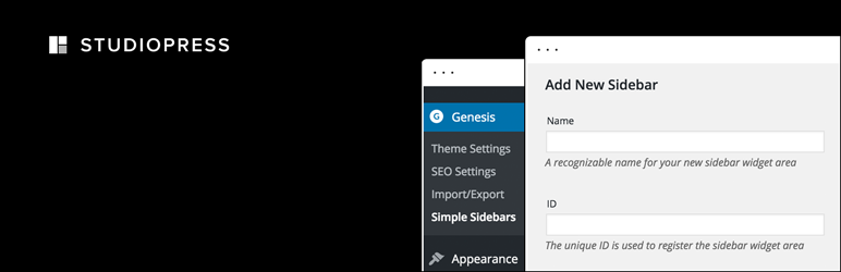 Genesis Simple Sidebars Preview Wordpress Plugin - Rating, Reviews, Demo & Download