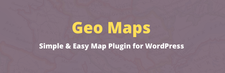 Geo Maps – WordPress Map Plugin For OpenStreet And Google Map With Marker Tooltip And Title Preview - Rating, Reviews, Demo & Download
