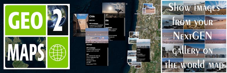 Geo2 Maps Add-on For NextGEN Gallery Preview Wordpress Plugin - Rating, Reviews, Demo & Download