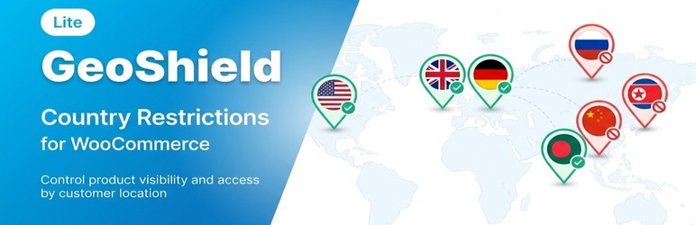 GeoShield – Country Restrictions Lite For WooCommerce Preview Wordpress Plugin - Rating, Reviews, Demo & Download