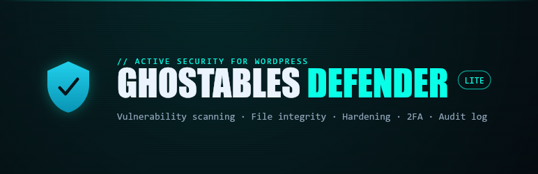 Ghostables Defender Lite Preview Wordpress Plugin - Rating, Reviews, Demo & Download