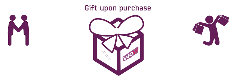 Gift Upon Purchase For WooCommerce Preview Wordpress Plugin - Rating, Reviews, Demo & Download