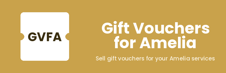 Gift Vouchers For Amelia Preview Wordpress Plugin - Rating, Reviews, Demo & Download