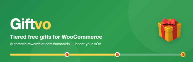 Giftvo – Tiered Gifts For WooCommerce Preview Wordpress Plugin - Rating, Reviews, Demo & Download