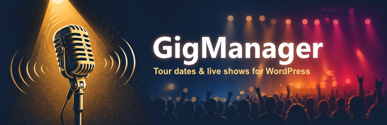 GigManager Preview Wordpress Plugin - Rating, Reviews, Demo & Download