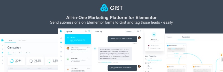 Gist For Elementor Preview Wordpress Plugin - Rating, Reviews, Demo & Download