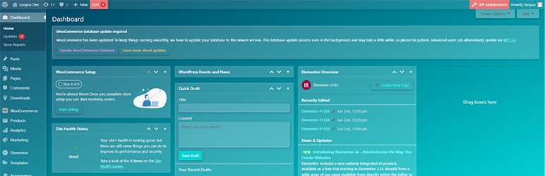 Glassmorphic Admin UI Preview Wordpress Plugin - Rating, Reviews, Demo & Download