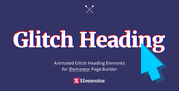 Glitch Heading For Elementor Preview Wordpress Plugin - Rating, Reviews, Demo & Download