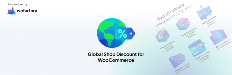 Global Shop Discount For WooCommerce Preview Wordpress Plugin - Rating, Reviews, Demo & Download