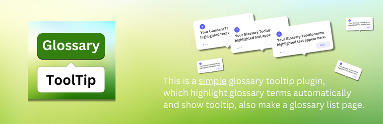 Glossary ToolTip Preview Wordpress Plugin - Rating, Reviews, Demo & Download