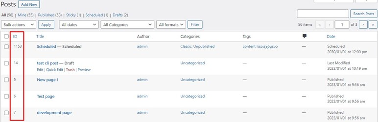 Gmt Post IDs Preview Wordpress Plugin - Rating, Reviews, Demo & Download