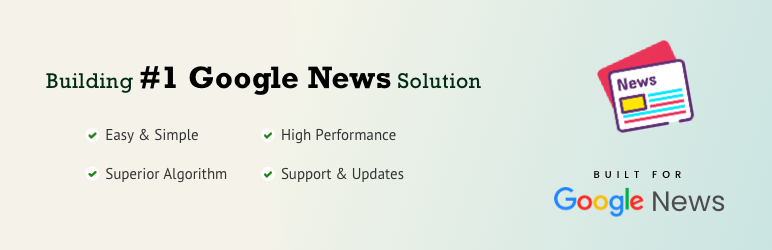 GN Publisher: Google News Compatible RSS Feeds Preview Wordpress Plugin - Rating, Reviews, Demo & Download