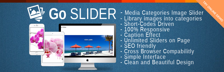 Go Slider Preview Wordpress Plugin - Rating, Reviews, Demo & Download