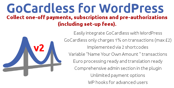 GoCardless For WordPress Plugin Preview - Rating, Reviews, Demo & Download