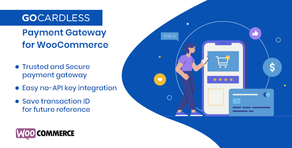 GoCardless Payment Gateway WooCommerce Plugin Preview - Rating, Reviews, Demo & Download