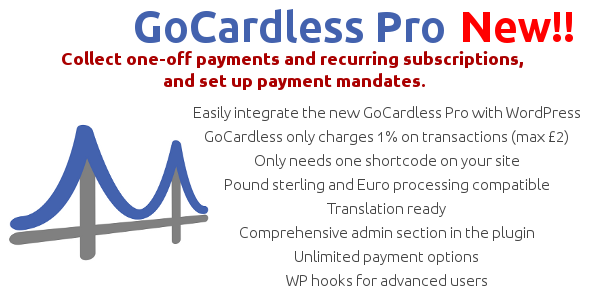 GoCardless Pro Preview Wordpress Plugin - Rating, Reviews, Demo & Download