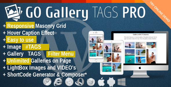 GoGallery Tags Pro Preview Wordpress Plugin - Rating, Reviews, Demo & Download