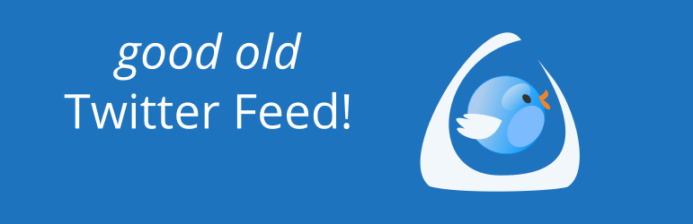 Good Old Twitter Feed Widget Preview Wordpress Plugin - Rating, Reviews, Demo & Download