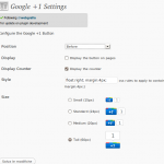 Google +1 Button Advanced