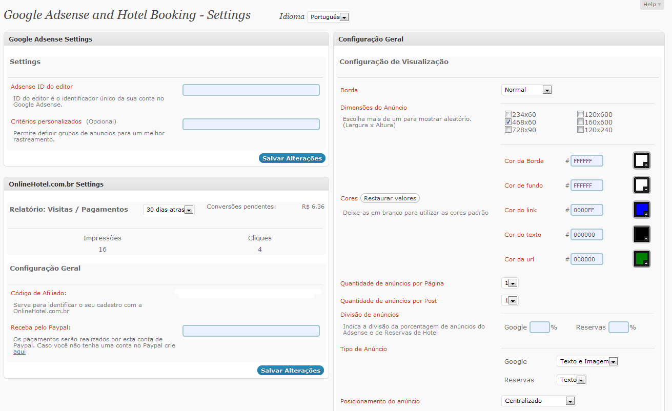 Google Adsense And Hotel Booking Preview Wordpress Plugin - Rating, Reviews, Demo & Download