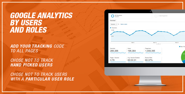 Google Analytcis By Users And Roles Preview Wordpress Plugin - Rating, Reviews, Demo & Download