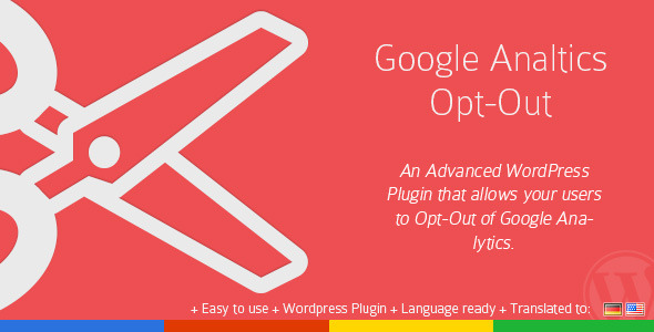 Google Analytics Opt-Out WordPress Plugin Preview - Rating, Reviews, Demo & Download