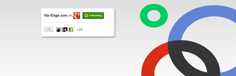 Google+ Badge Widget Preview Wordpress Plugin - Rating, Reviews, Demo & Download